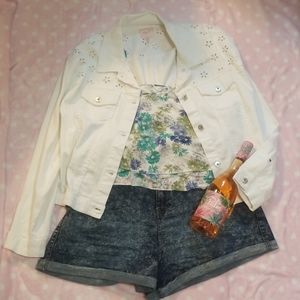 Forever 21 lace back top